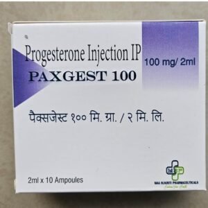PAXGEST 100 (Progesterone Injection I.P. 100mg/2ml)