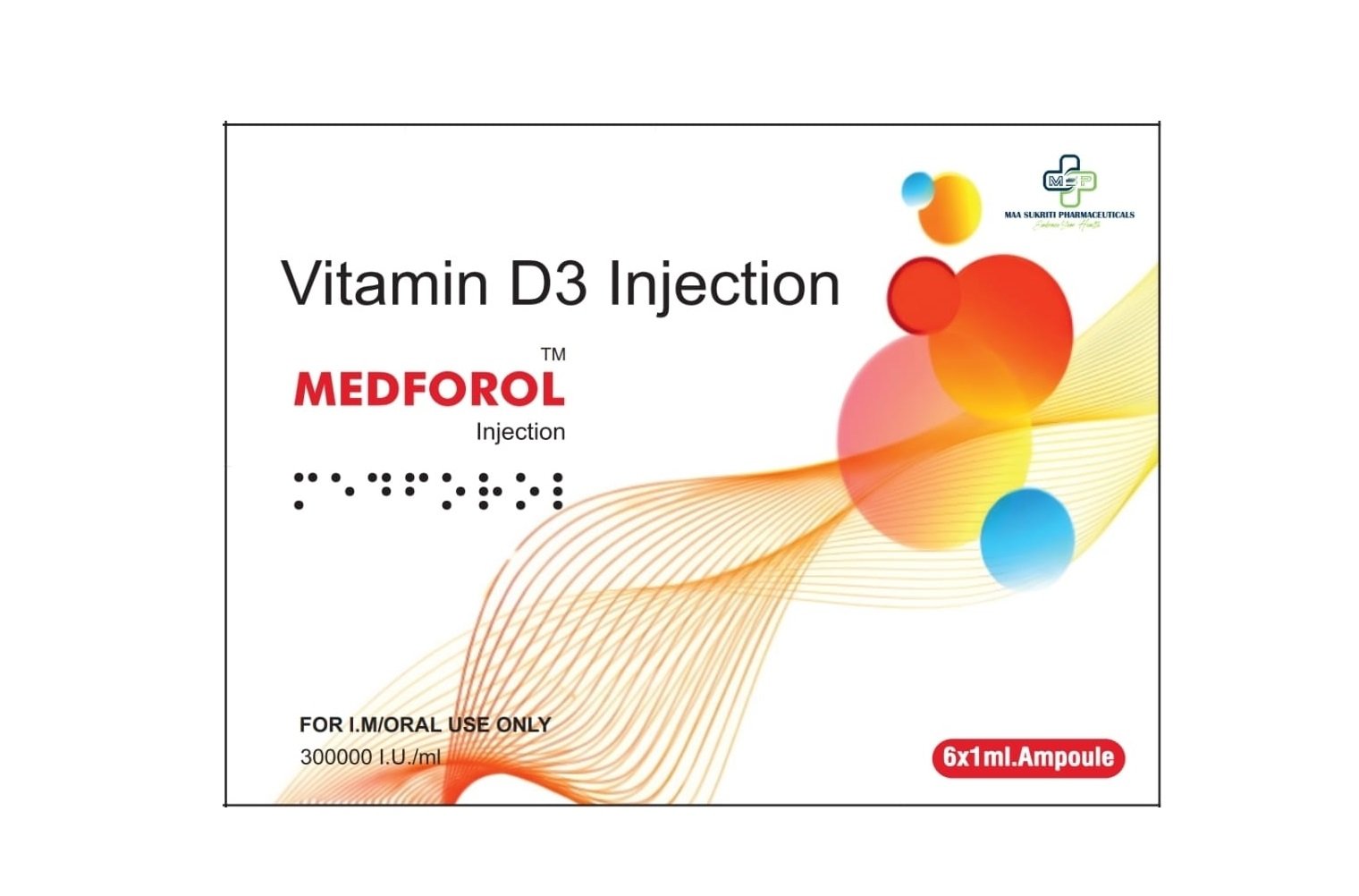 MEDFOROL (Vitamin D3 Injection 300,000 IU/ml)