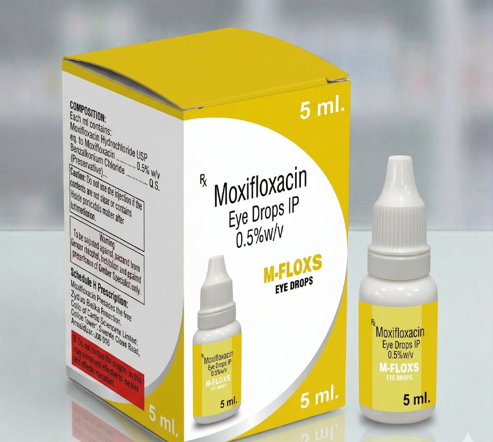 M-FLOXS (Moxifloxacin 0.5% Eye Drops)